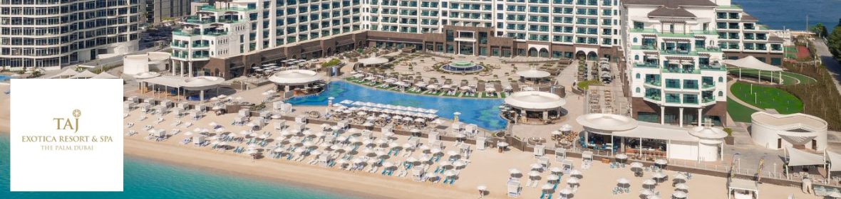 Welcome to Taj Exotica Resort & Spa, The Palm, Dubai!